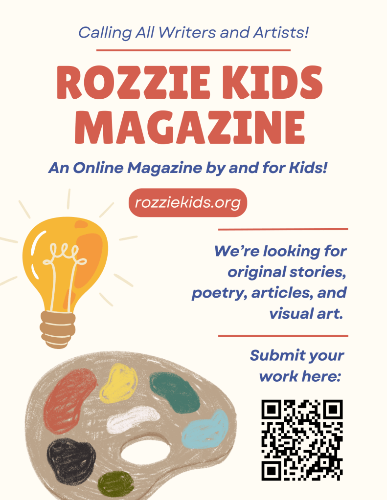 Flier Inviting Submissions with QR Code
